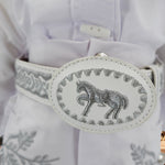Charro Baptism (7-Piece) (White/Virgin/Silver)-Boys-Chacho's Kids