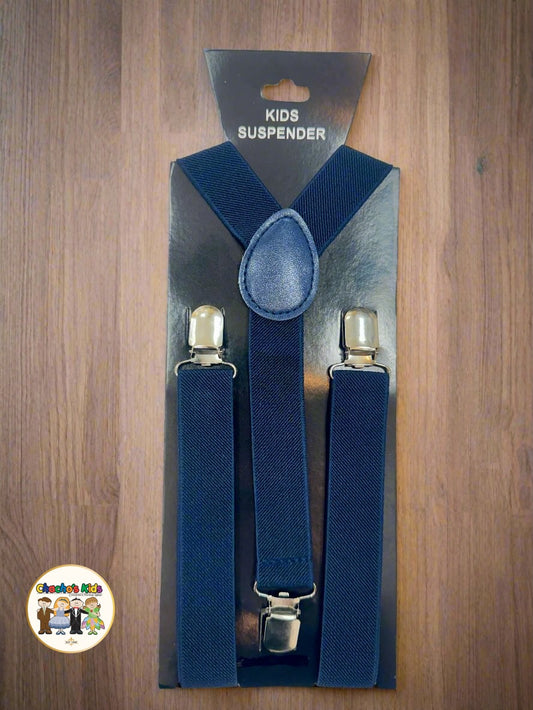 Kids Suspenders-Navy Blue (SPT-02)