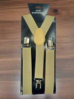 Toddler Suspenders (SPT-02)-Boys-Tan-Chacho’s Kids