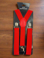 Toddler Suspenders (SPT-02)-Boys-Red-Chacho’s Kids