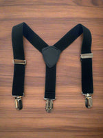 Baby Suspenders (SPB-02)-Boys-Black-Chacho’s Kids