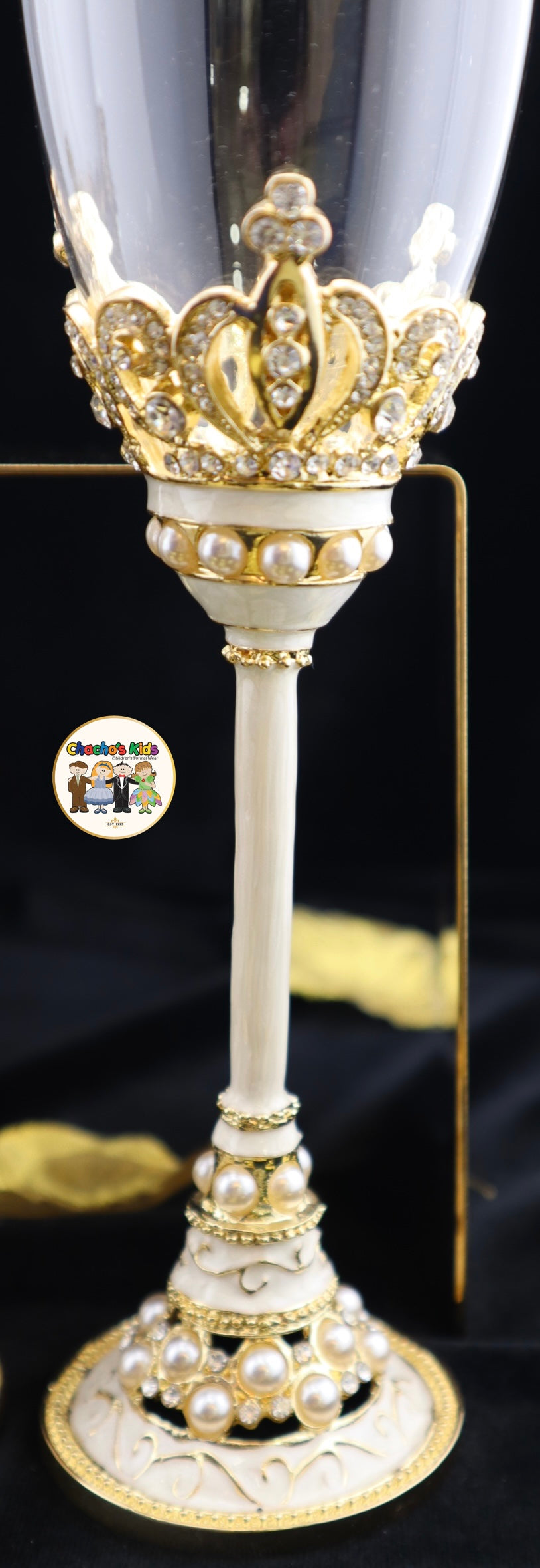 Wedding Flutes & Serving Set-Gold-803