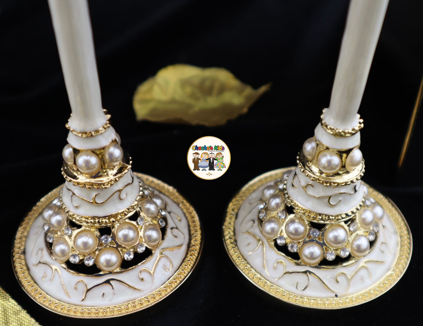 Wedding Flutes & Serving Set-Gold-803