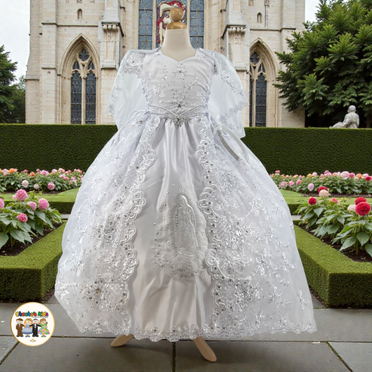 Girls Baptism Dress (B619)