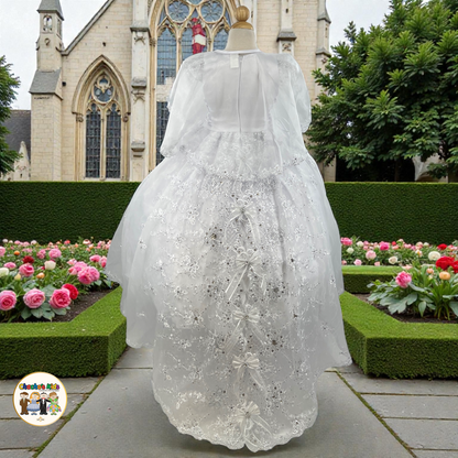 Girls Baptism Dress (B619)