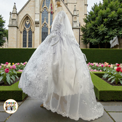 Girls Baptism Dress (B619)