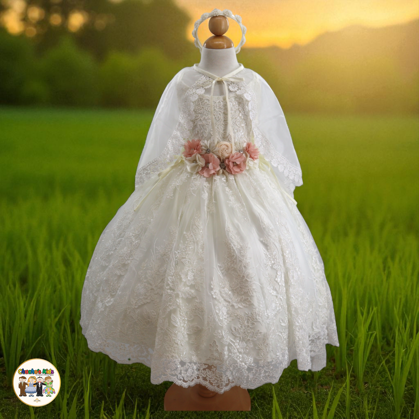 Girls Baptism Dress (446)