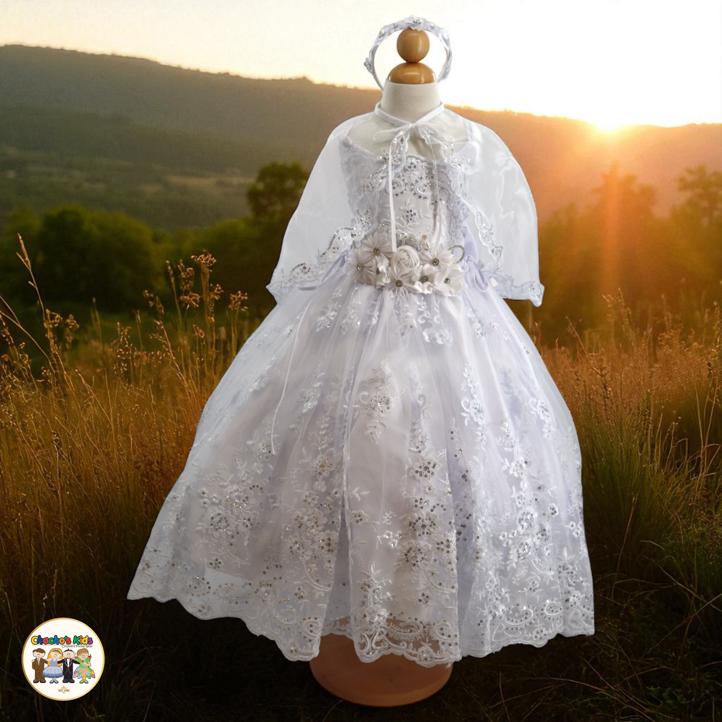 Girls Baptism Dress (446)