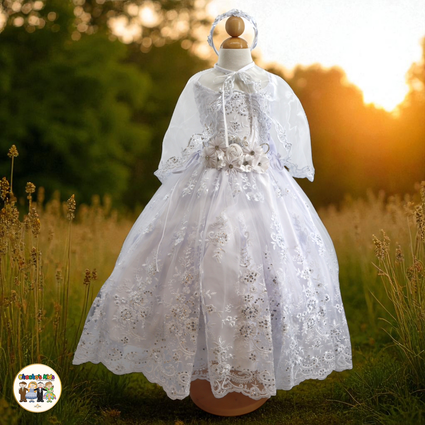 Girls Baptism Dress (446)