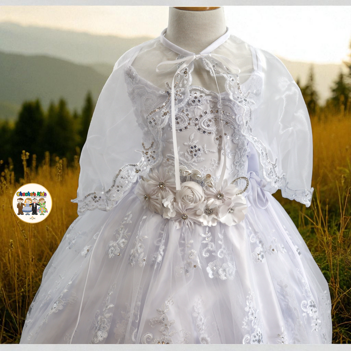 Girls Baptism Dress (446)