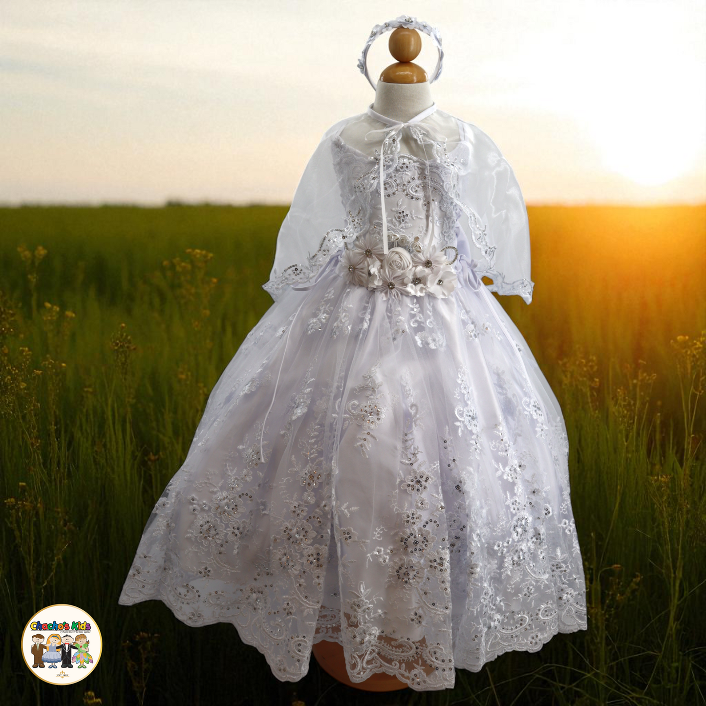 Girls Baptism Dress (446)