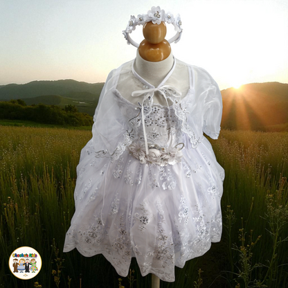 Girls Baptism Dress (446)