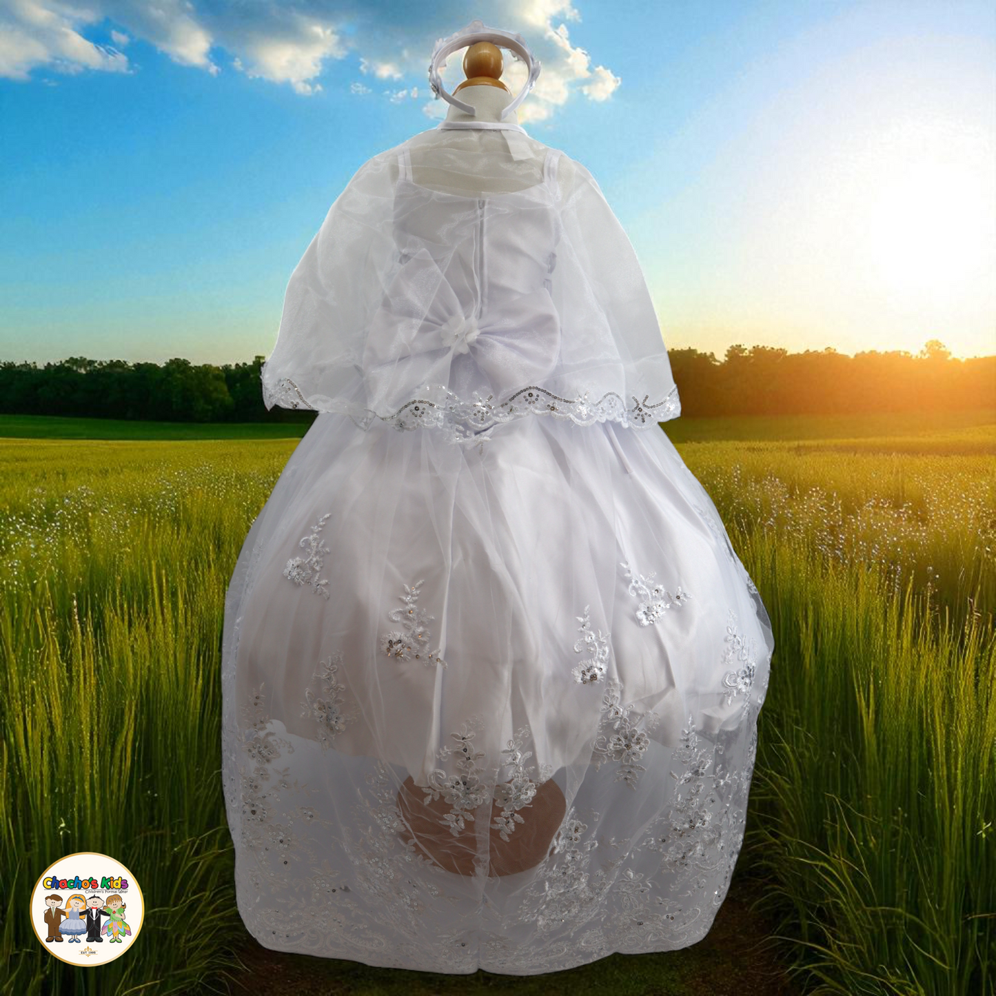 Girls Baptism Dress (446)