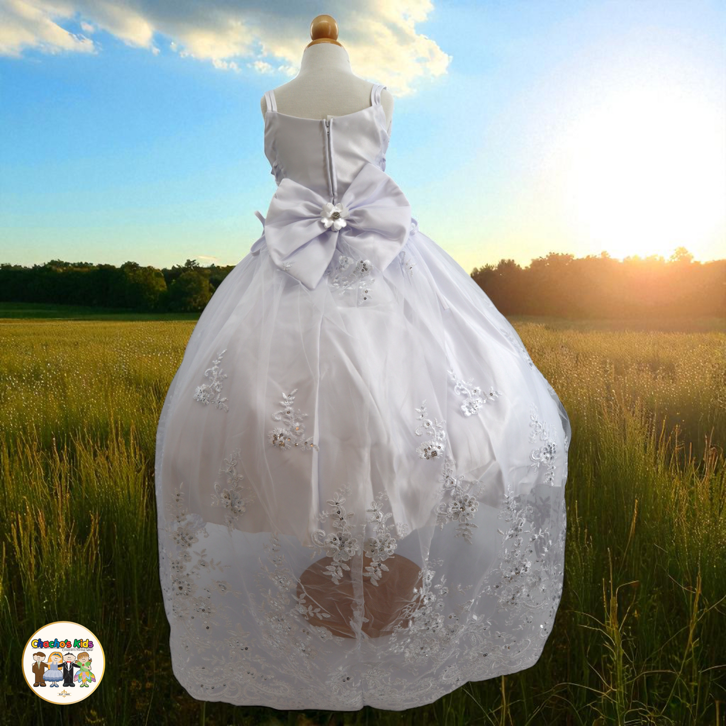 Girls Baptism Dress (446)