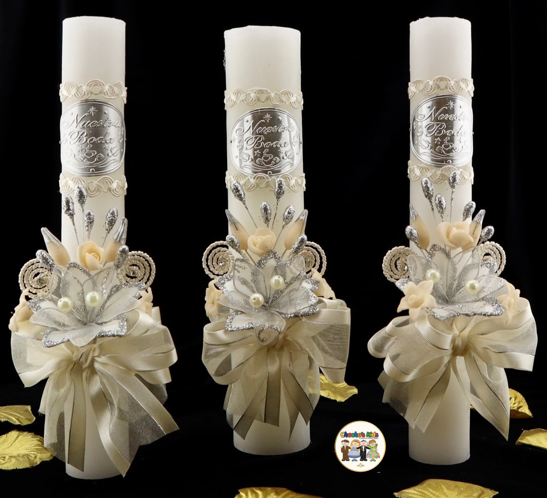 Nuestra Boda (Ivory) (3-Piece)
