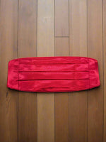Satin Cummerbund (Apple Red)-Boys-Chacho’s Kids