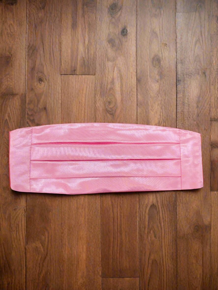 Boys Pink Cummerbund