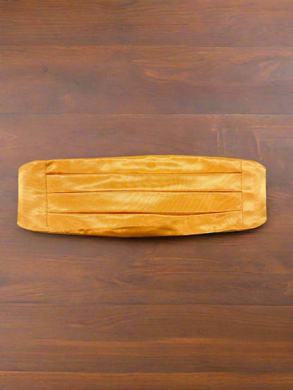 Satin Cummerbund (Gold)-Boys-Chacho’s Kids