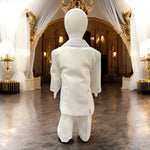 Boy's Penguin Tuxedo-Ivory (5200)-Boys-Chacho's Kids