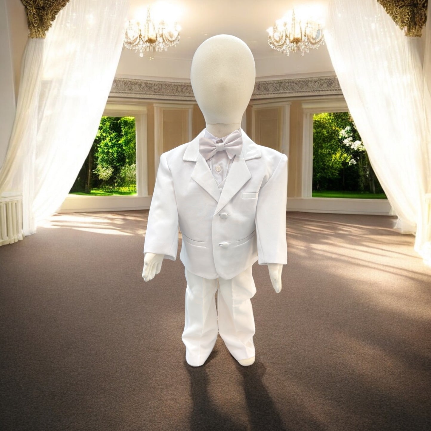 Boys Tuxedo-White (BY010)-Boys-S-Chacho's Kids