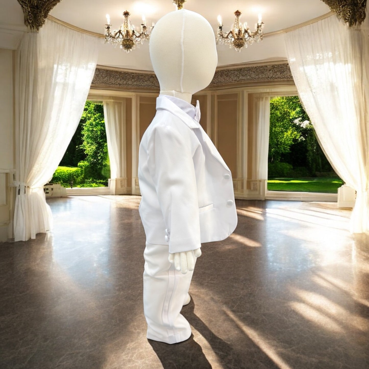 Boys Tuxedo-White (BY010)-Boys-Chacho's Kids