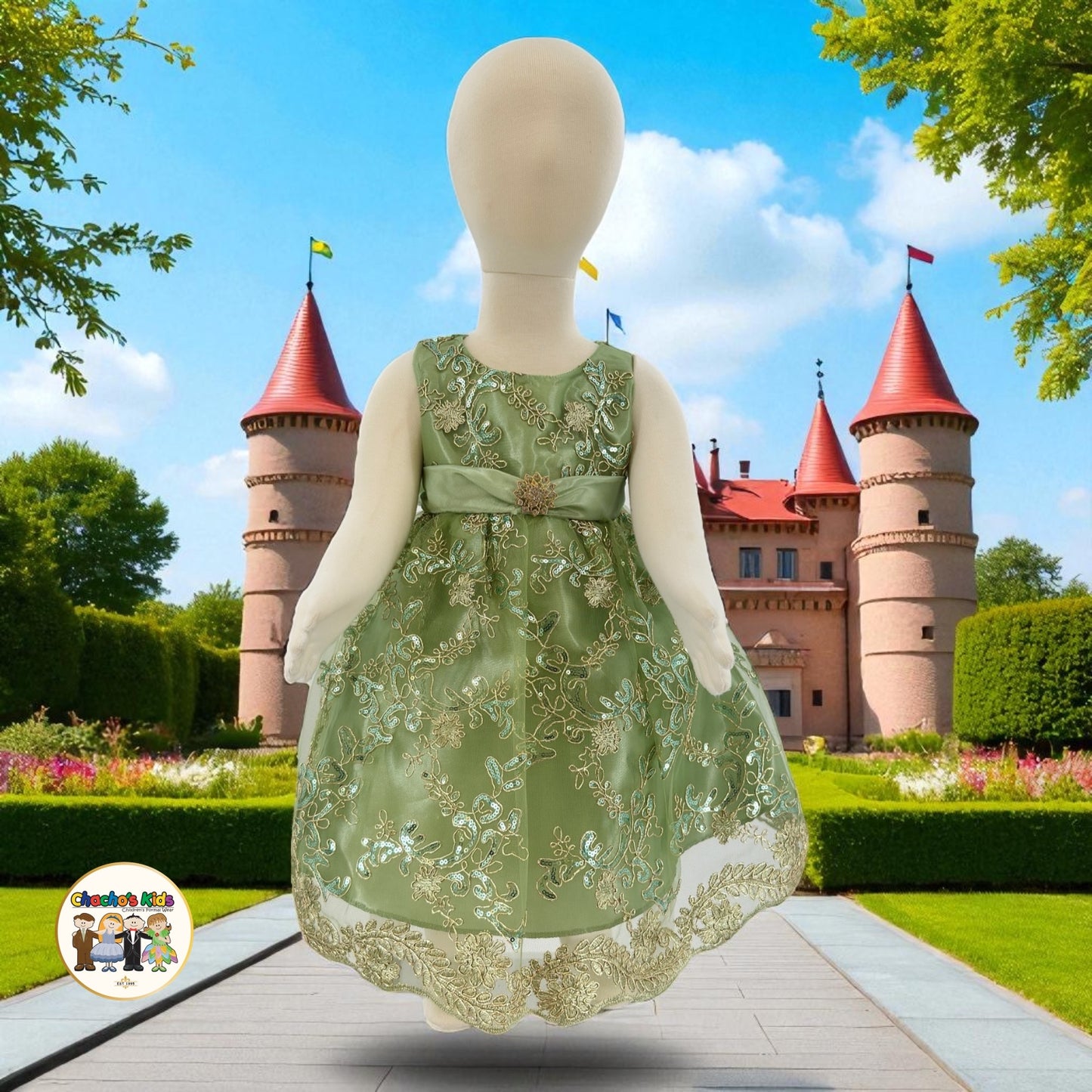 Baby Party / Flower Girl Dress (434-B)