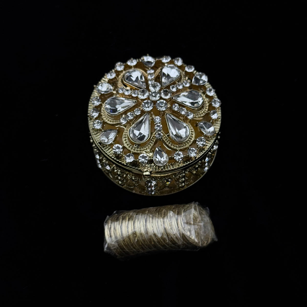 2.5" Gold Round Arras Box Set (827-GLD)