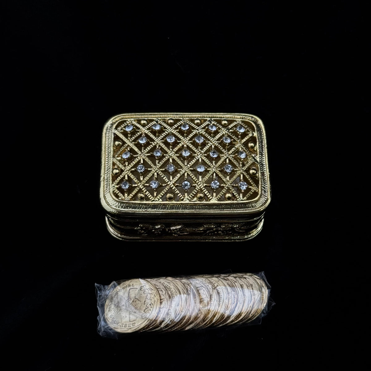 2.5" Round Rectangle Arras Box Set (828-GLD)