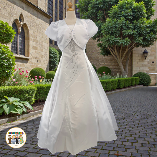 First Communion White Dress (2081)