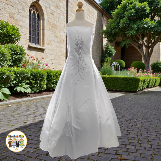First Communion White Dress (2081)