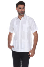 Men's Guayabera Linen (4678)-Boys-Chacho’s Kids
