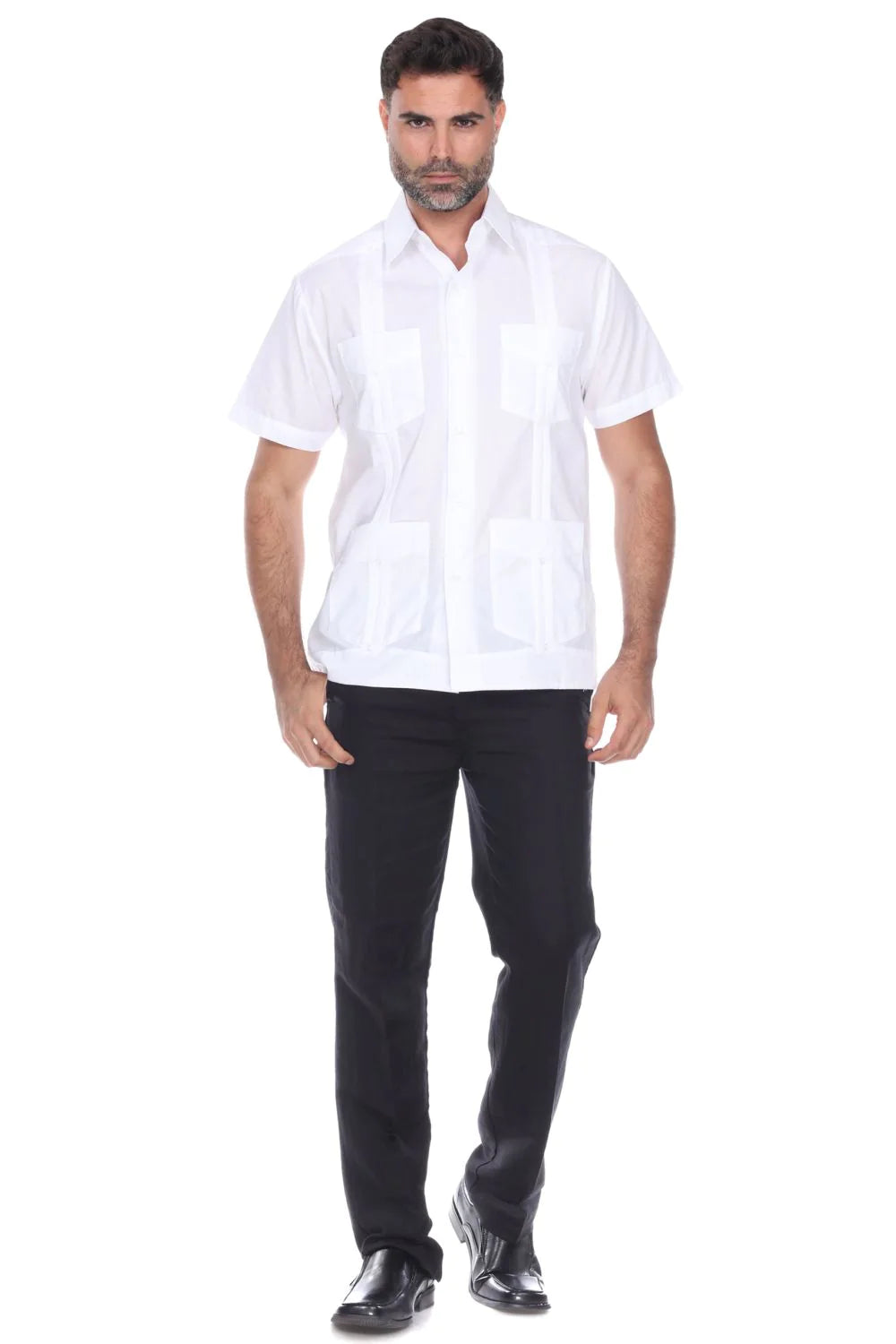 Men's Guayabera Linen (4678)-Boys-Chacho’s Kids
