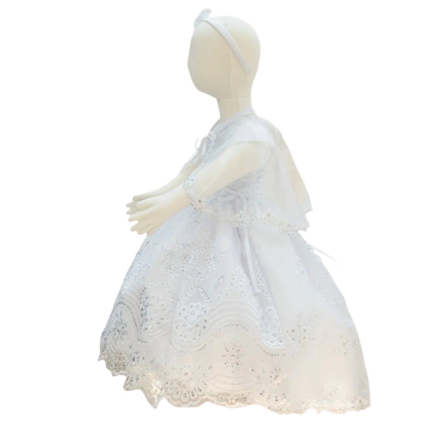 Girls Baptism Dress (B-571)