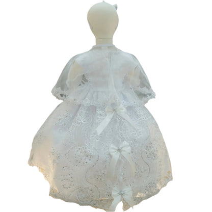 Girls Baptism Dress (B-571)