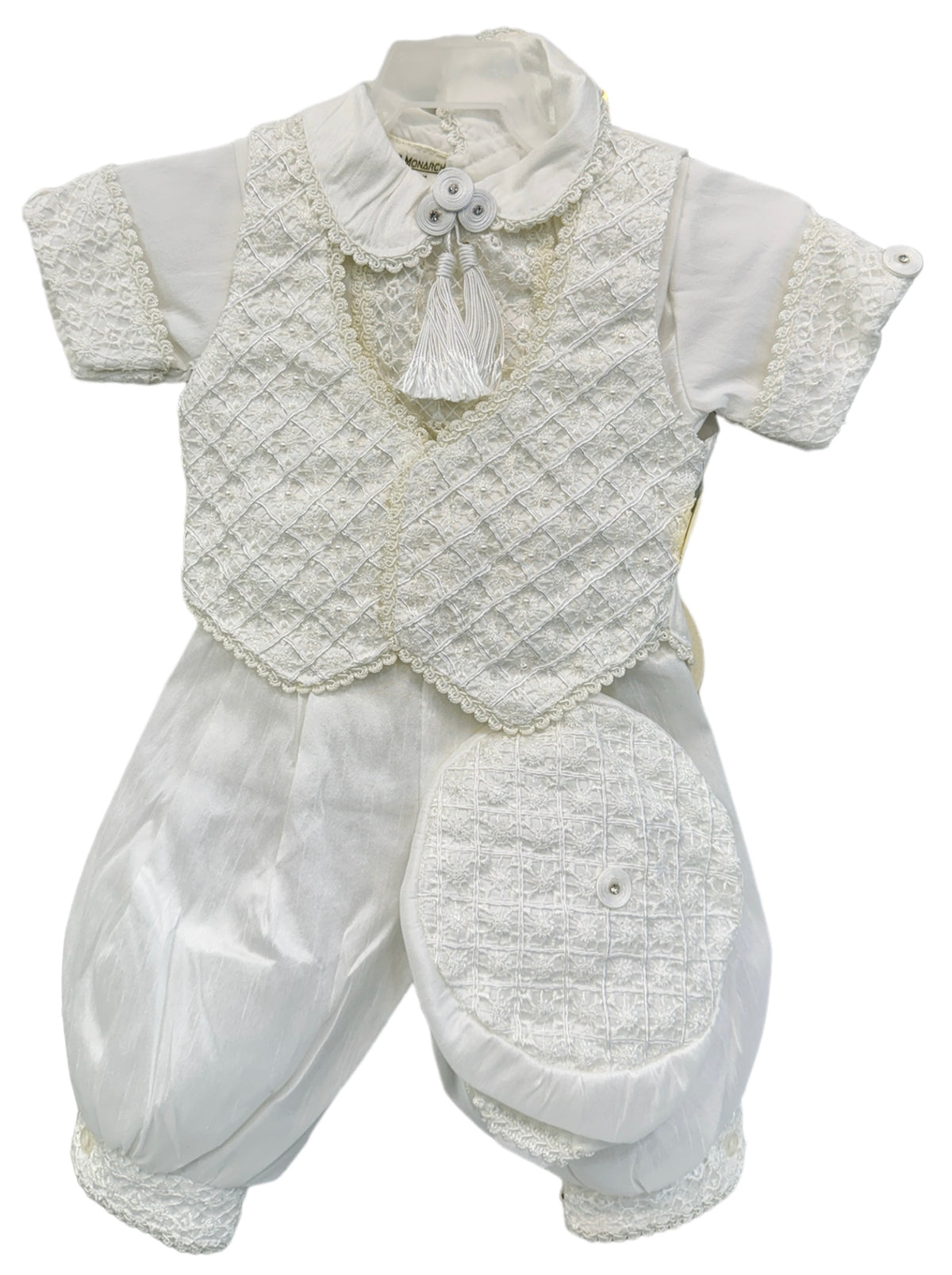 Boys Baptism (Nain Vest)-Boys-Chacho’s Kids