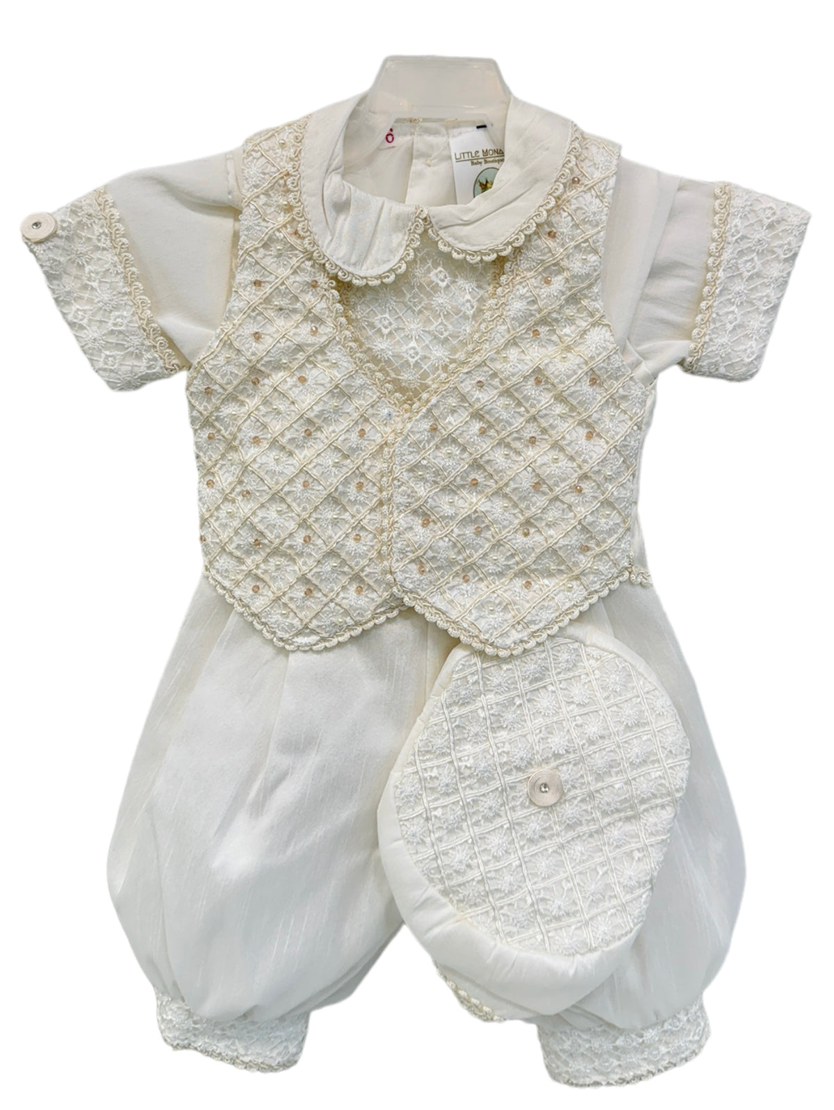 Boys Baptism (Nain Vest)-Boys-Chacho’s Kids