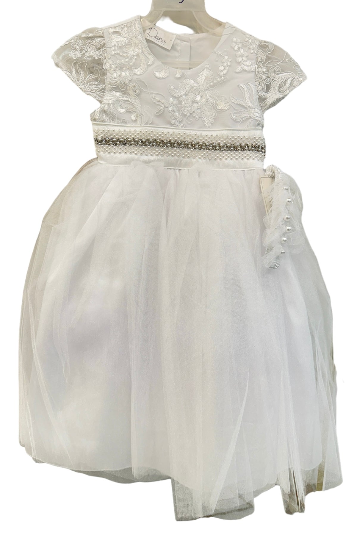 Mini Dani (008)-Girls-White-6M-Chacho's Kids