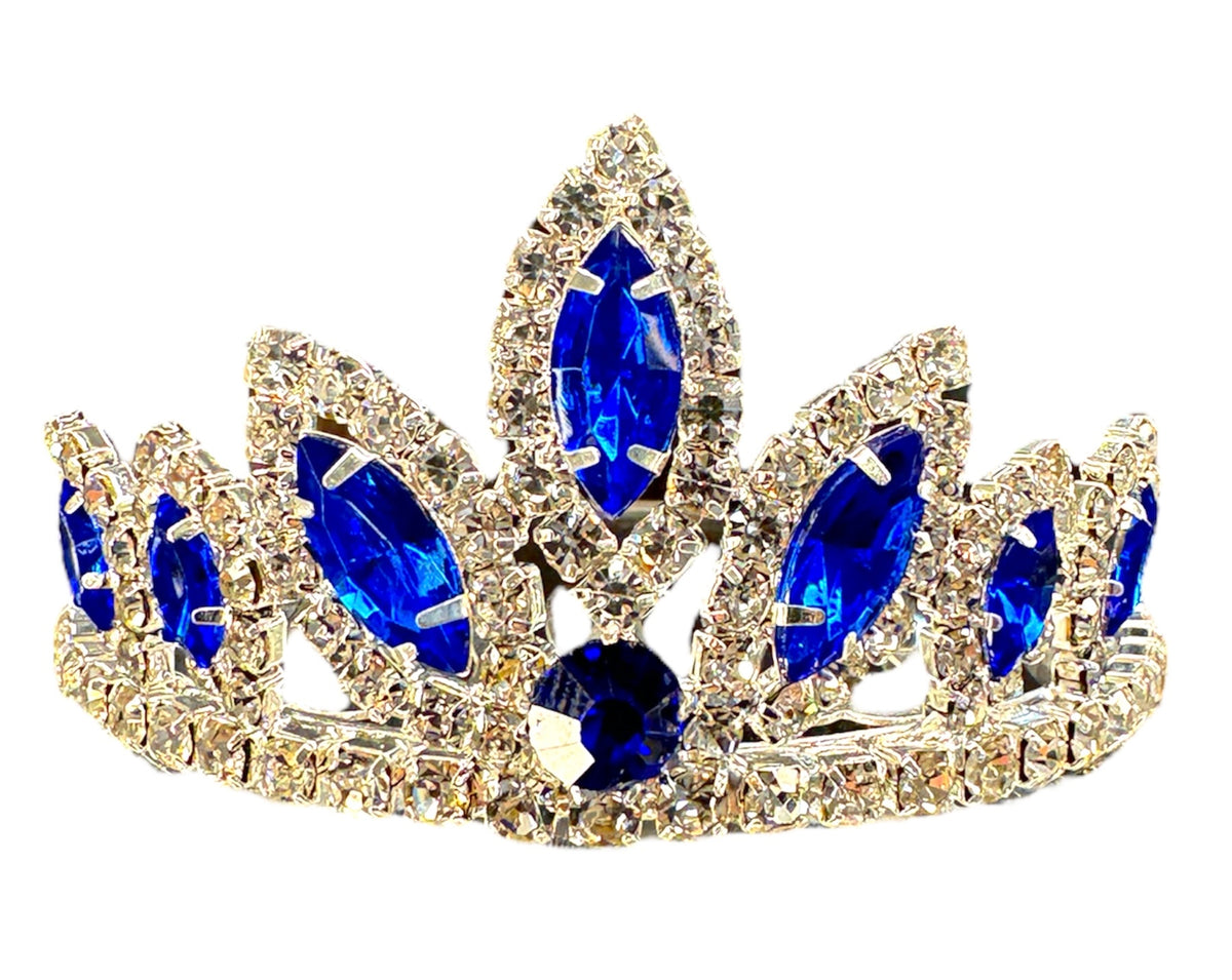 Girls Princess Tiara (0564)-Girls-Royal/Silver-Chacho's Kids