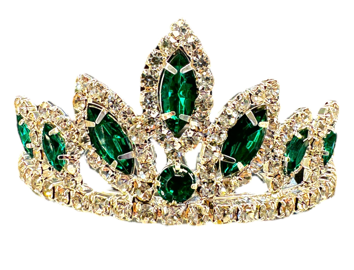 Girls Princess Tiara (0564)-Girls-Hunter/Silver-Chacho's Kids