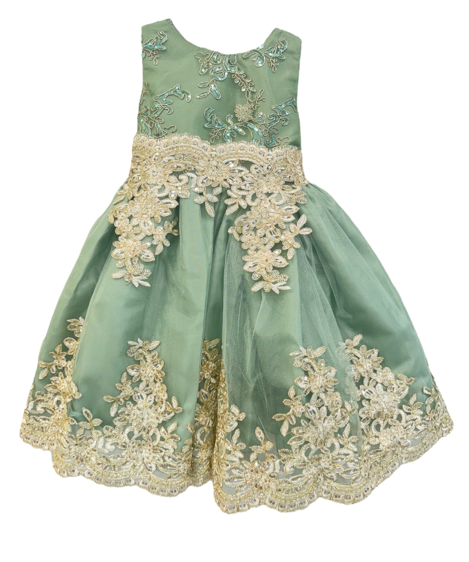 Party / Flower Girl Dress (Sophie) Sage Green / 10 Party / Flower Girl Dress (Sophie) Sage Green / 10