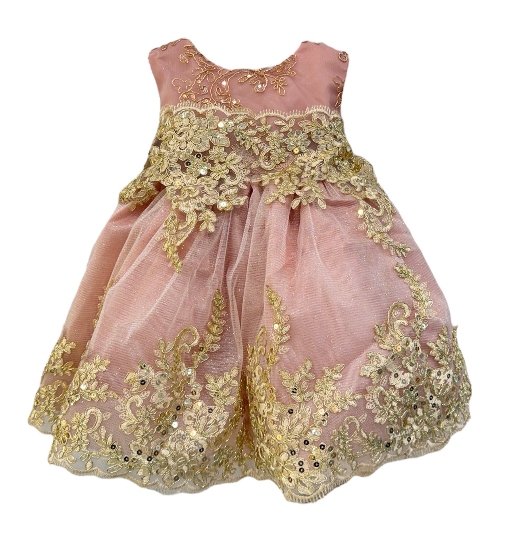 Baby Party / Flower Girl Dress (Sophie) Sage Green / M Baby Party / Flower Girl Dress (Sophie) Sage Green / M