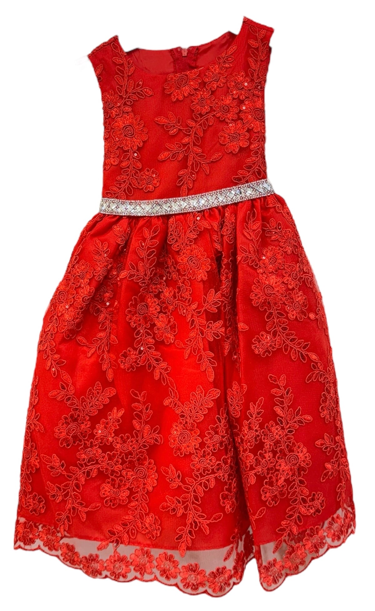 Party / Flower Girl Dress (D-1610)-Girls-Chacho's Kids