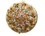 Wedding Arras-2.5" Gold Round Crystal Wedding Arras Box Set-Chacho's Kids