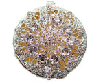 Wedding Arras-2.5" Silver Round Crystal Wedding Arras Box Set-Chacho's Kids