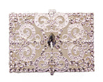 Wedding Arras-3" Silver Rectangle Crystal Wedding Arras Box Set-Chacho's Kids