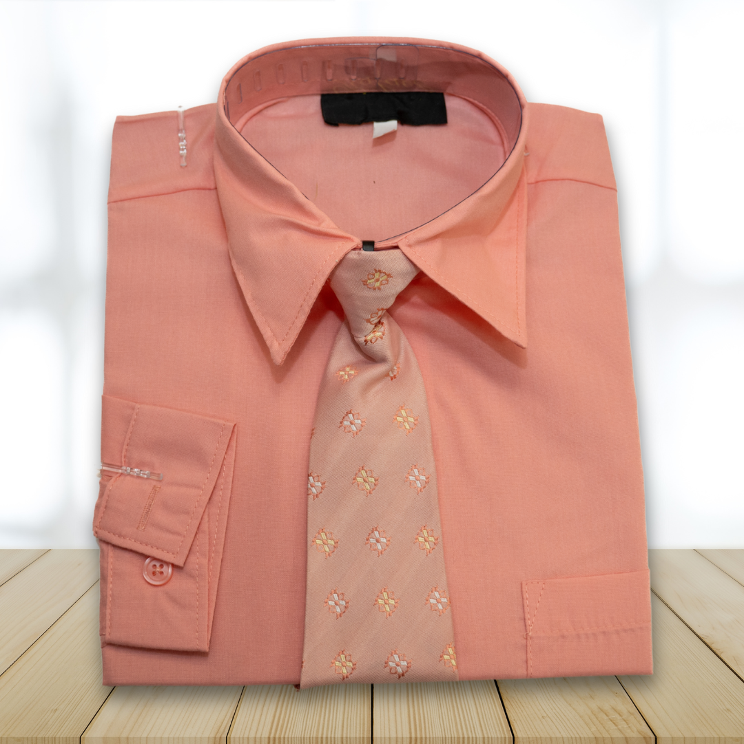 Coral-B-Boys-2T-Dress Shirts-Chacho’s Kids