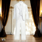 Classic Suit White (Rafael BY013)-Boys-S-Chacho's Kids