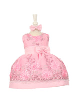 Baby Party / Flower Girl Dress (SS3006C)-Girls-Chacho's-Kids