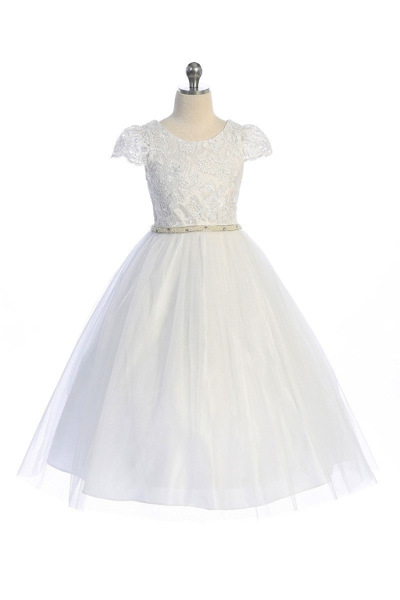 First Communion White Dress (399)