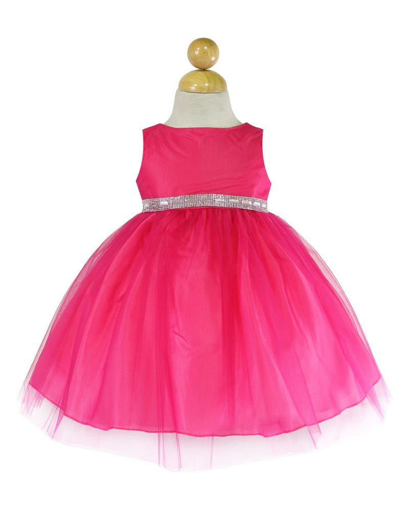 Baby Party / Flower Girl Dress (B-754)-Girls-Chacho's-Kids